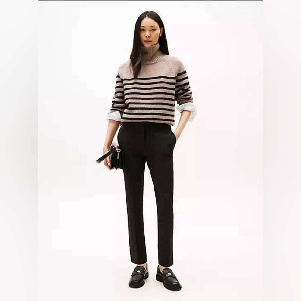 Tommy Hilfiger Stretch-Gabardine Slim Ankle Pant